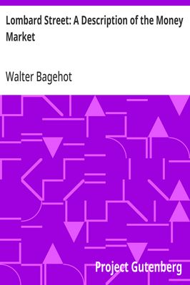 Cover of Lombard Street: A Description of the Money Market