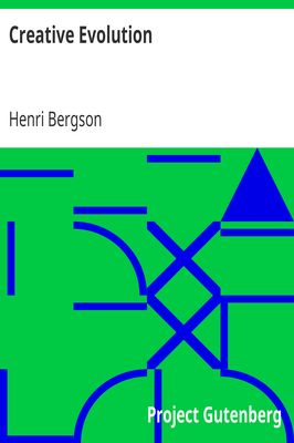 Cover of Creative Evolution