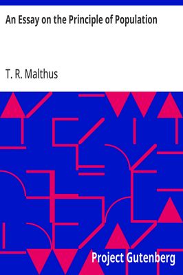 Cover of An Essay on the Principle of Population