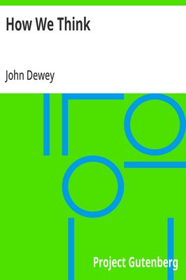 Cover of How We Think