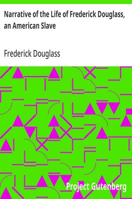 Cover of Narrative of the Life of Frederick Douglass, an American Slave