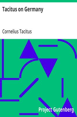 Cover of Tacitus on Germany