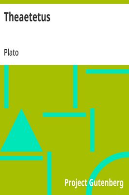 Cover of Theaetetus