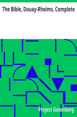 Cover of The Bible, Douay-Rheims, Complete / The Challoner Revision