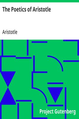 Cover of The Poetics of Aristotle