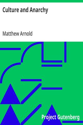 Cover of Culture and Anarchy