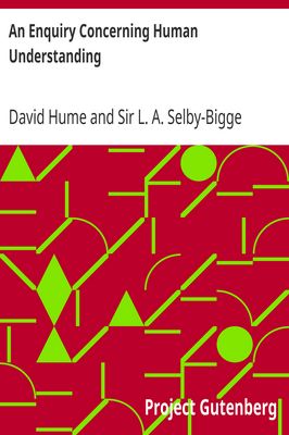 Cover of An Enquiry Concerning Human Understanding