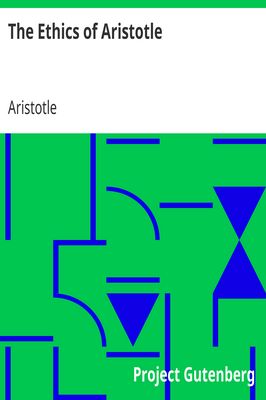 Cover of The Ethics of Aristotle