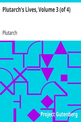 Cover of Plutarch's Lives, Volume 3 (of 4)