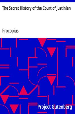 Cover of The Secret History of the Court of Justinian