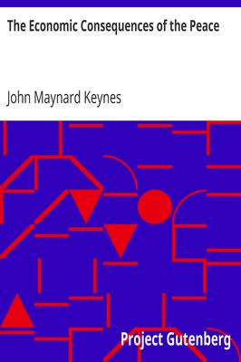 Cover of The Economic Consequences of the Peace